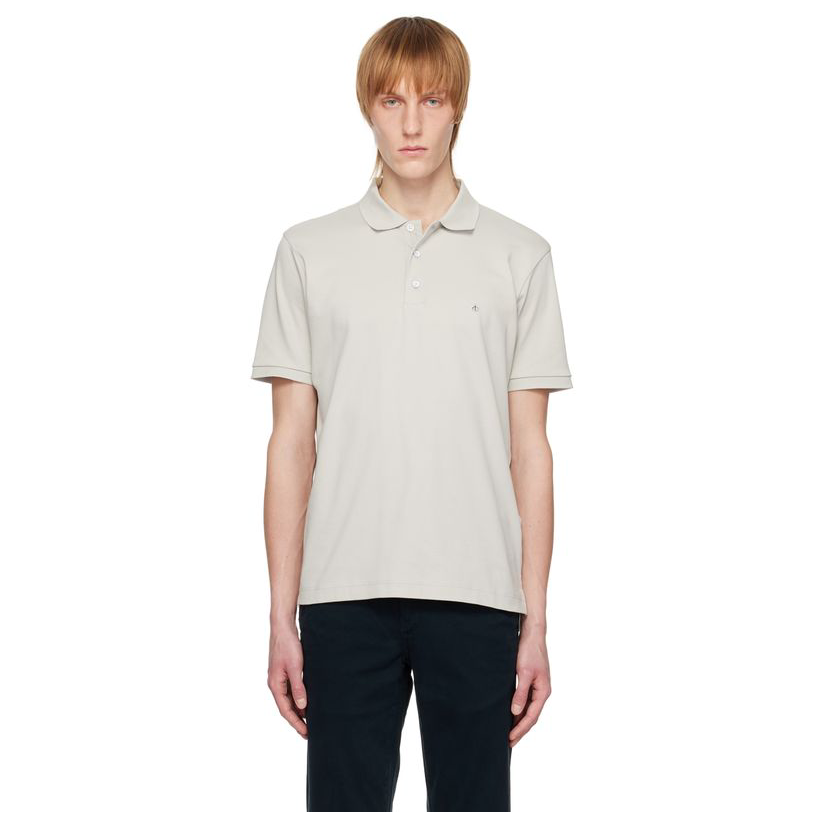 rag  bone 瑞格布恩 灰色 interlock polo 衫男