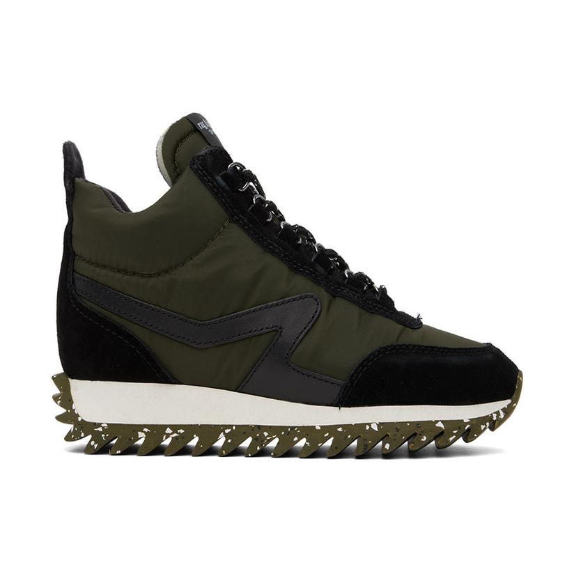 rag  bone 瑞格布恩 绿色 retro hiker 高帮运动鞋女