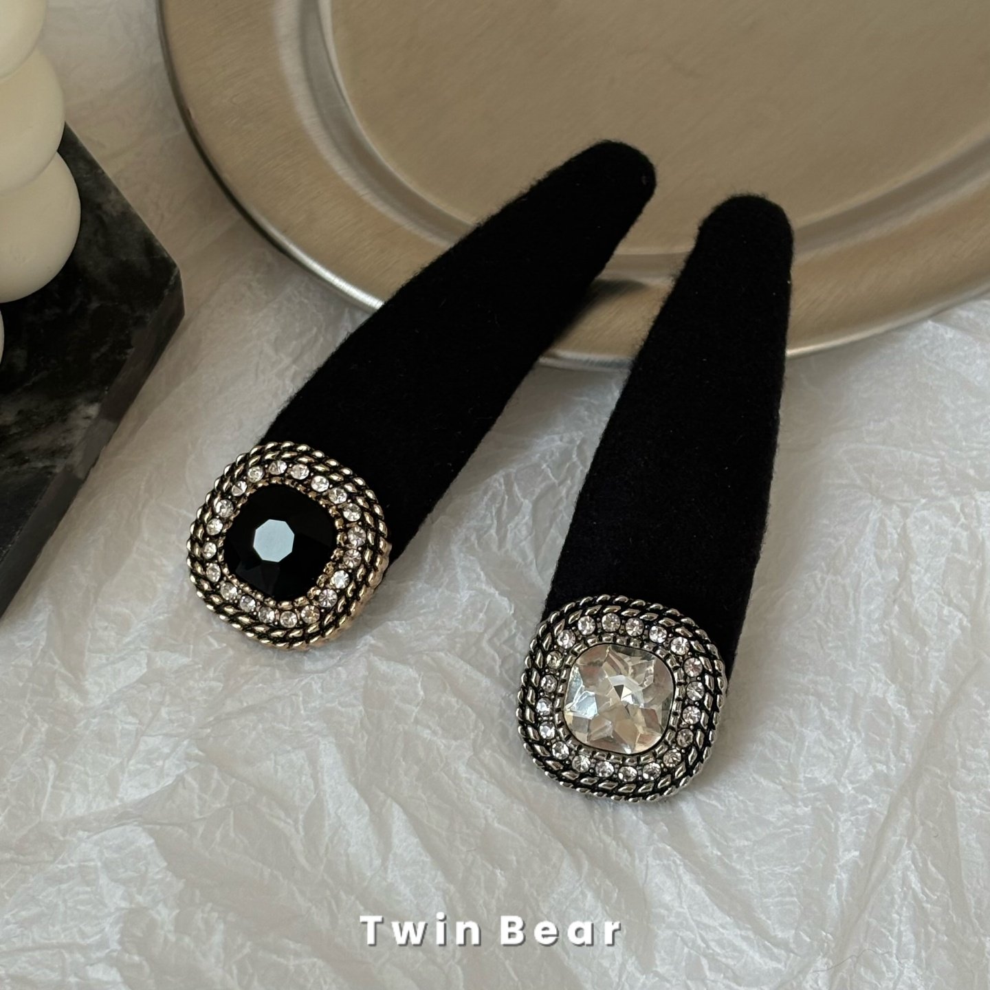 秋冬新款精致水钻BB夹