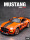 Ford Mustang Viper GT Легкосплавная модель автомобиля 1:24 Американская модель автомобиля для моделирования мышц, украшение игрушечного автомобиля для мальчиков mini 0