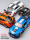 Ford Mustang Viper GT Легкосплавная модель автомобиля 1:24 Американская модель автомобиля для моделирования мышц, украшение игрушечного автомобиля для мальчиков mini 3