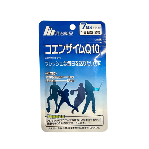 日本明治辅酶Q10营养补充食品