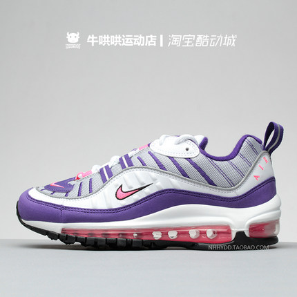 牛哄哄 Nike Air Max 98 龙珠联名子弹全掌气垫跑步鞋924462-800