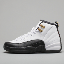 牛哄哄 Air Jordan Retro Taxi  AJ12 金扣耐磨篮球鞋 153265-125