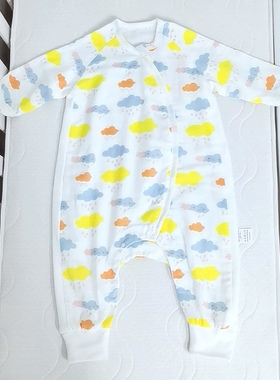 【四季通用】婴儿分腿睡袋春夏薄款宝宝中大童防踢被儿童秋冬夹棉