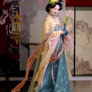 復(fù)原款 漢服齊胸襦裙女裝 華姿儀賞2025年春季 顯瘦大碼 新品 花想容