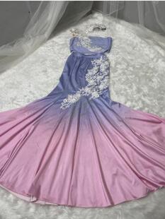 成人女子定制傣族剧目服灵舞蹈鱼尾裙傣族考级服儿童定制