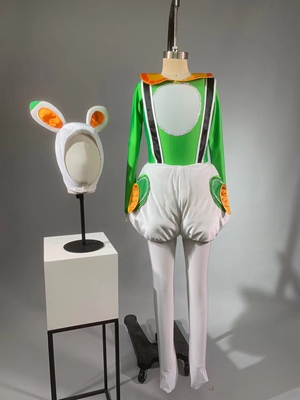 儿童舞蹈爱的抱抱兔子与刺猬动物舞台表演服幼儿演出服装