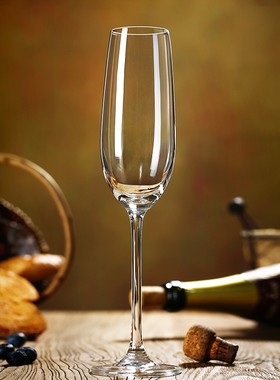 6支香槟杯 经典香槟酒杯一盒 高度260mm