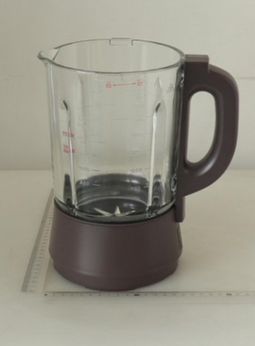 美的破壁机配件ABL1038搅拌杯玻璃杯盖.耦合器搅拌刀加热盘.全新