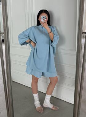 韩国东大门代购VOTUS夏季时尚简约百搭翻领慵懒短袖POLO衫男女款