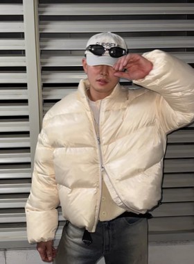 韩国东大门代购福利秒杀AVEC短款鸭绒面包羽绒服外套男女款