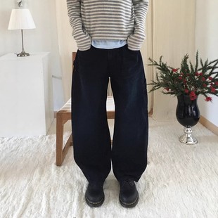 水洗牛仔裤 四季 男 stage直播重工街头小众时尚 韩国东大门代购