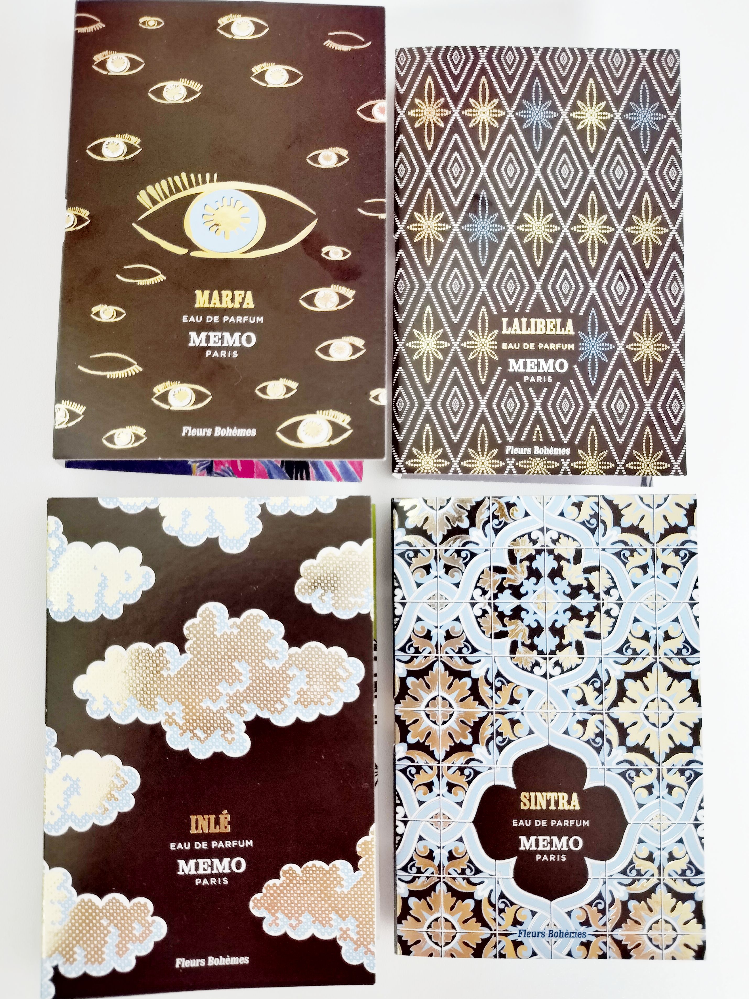 满88包邮 MEMO茵莱茶桂/辛特拉/拉利贝拉/玛法 香水小样1.5ml