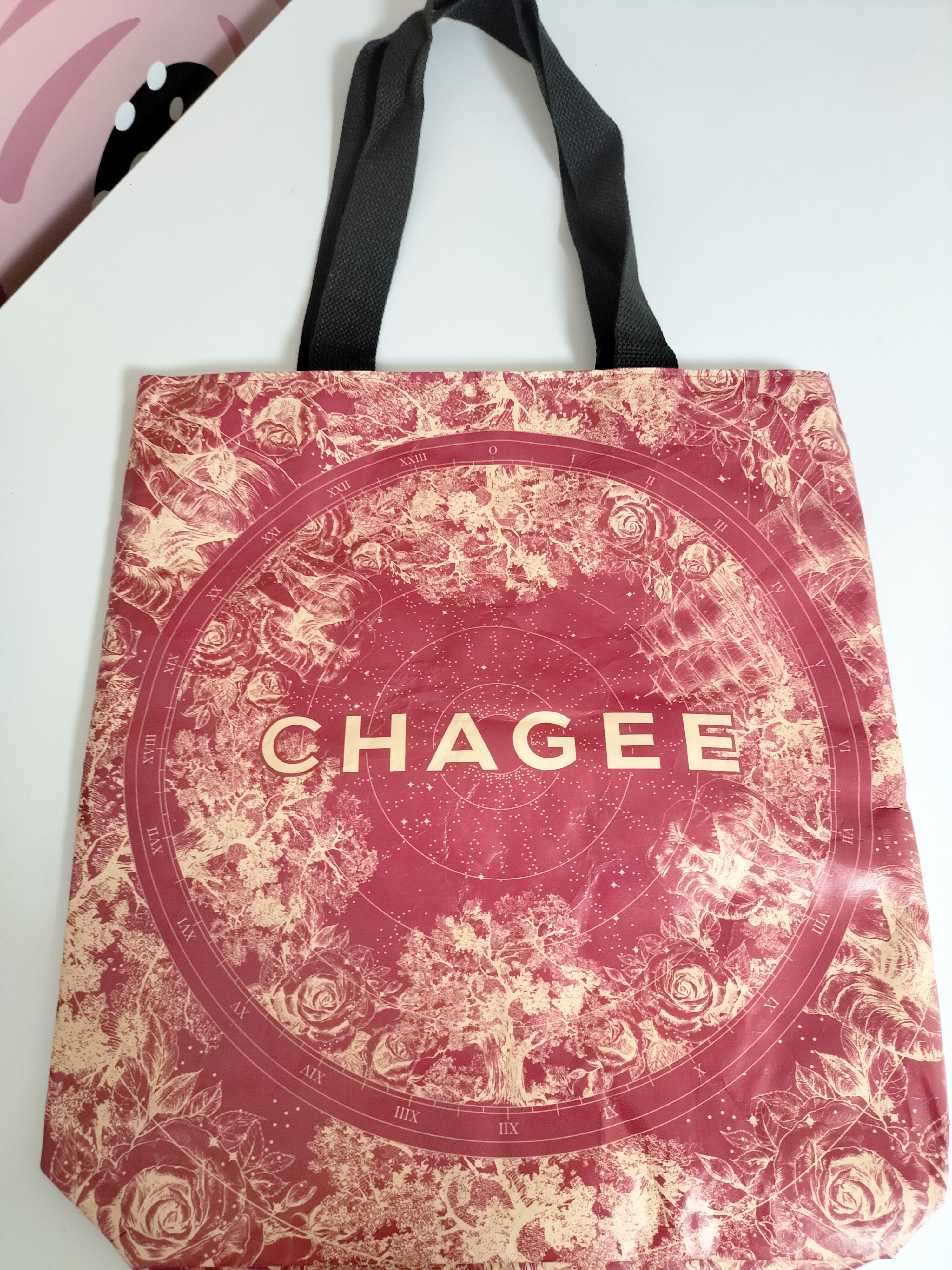 满88包邮 CHAGEE霸王茶姬限量款杜邦袋帆布袋