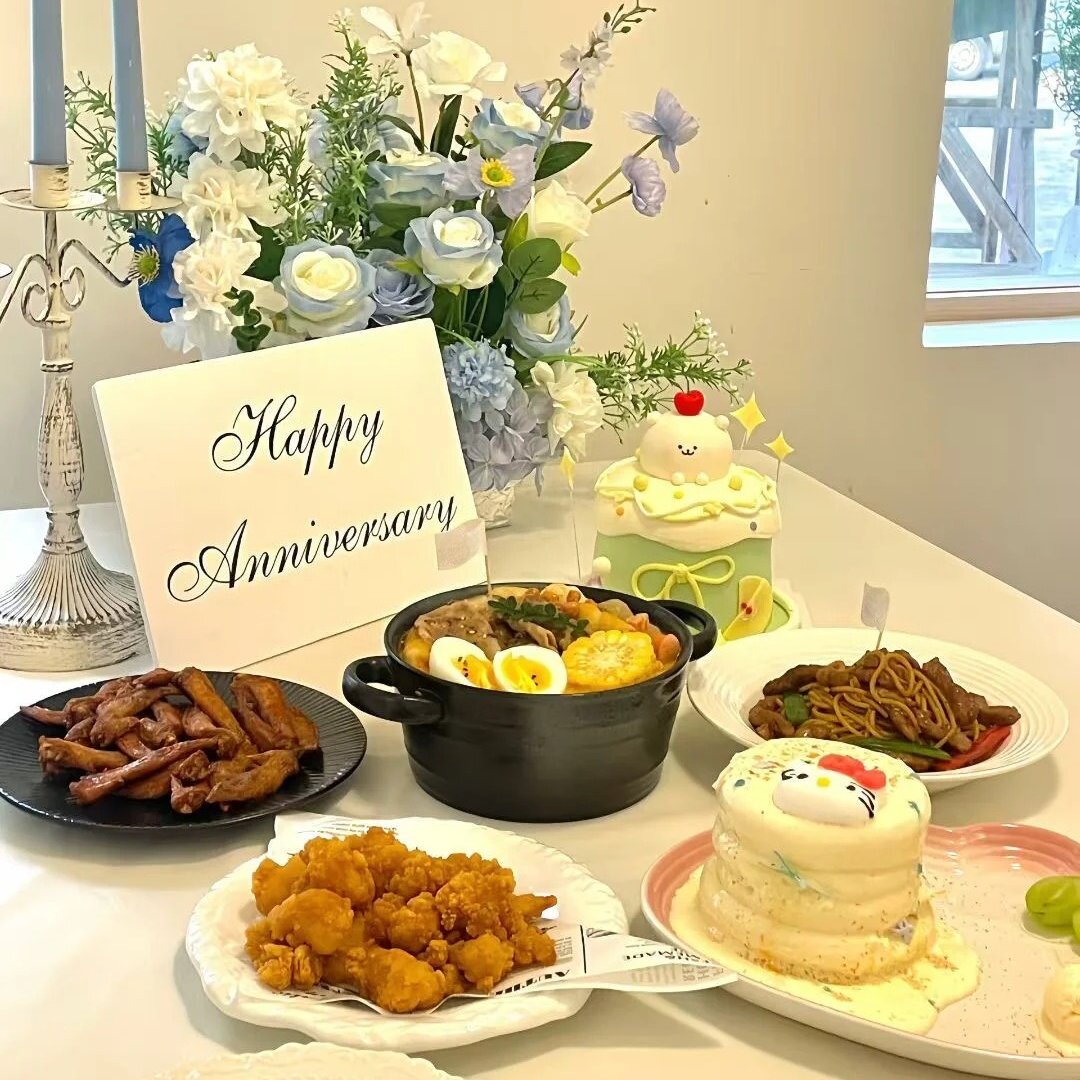 复古欧式情人节餐厅氛围感布置生日周年纪念日英文KT板字牌摆件