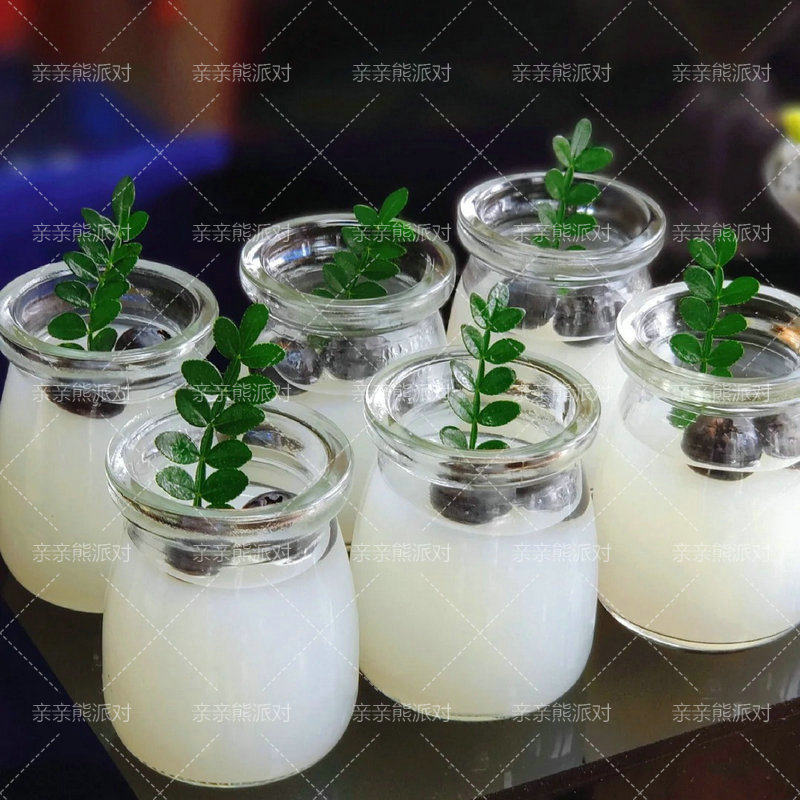 透明布丁瓶一次性烘焙甜点塑料杯