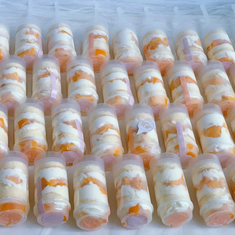 彩虹冰激凌推筒推送器推推乐筒