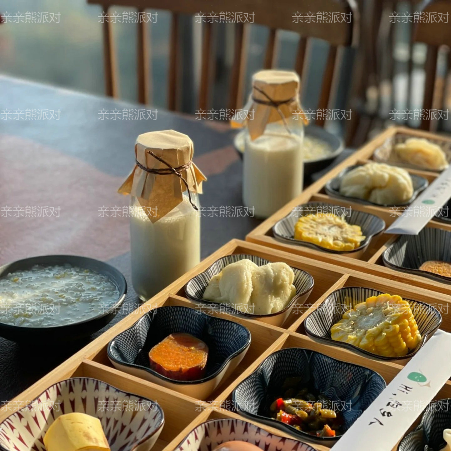 甜品台布丁杯封口纸绳绑带烘焙