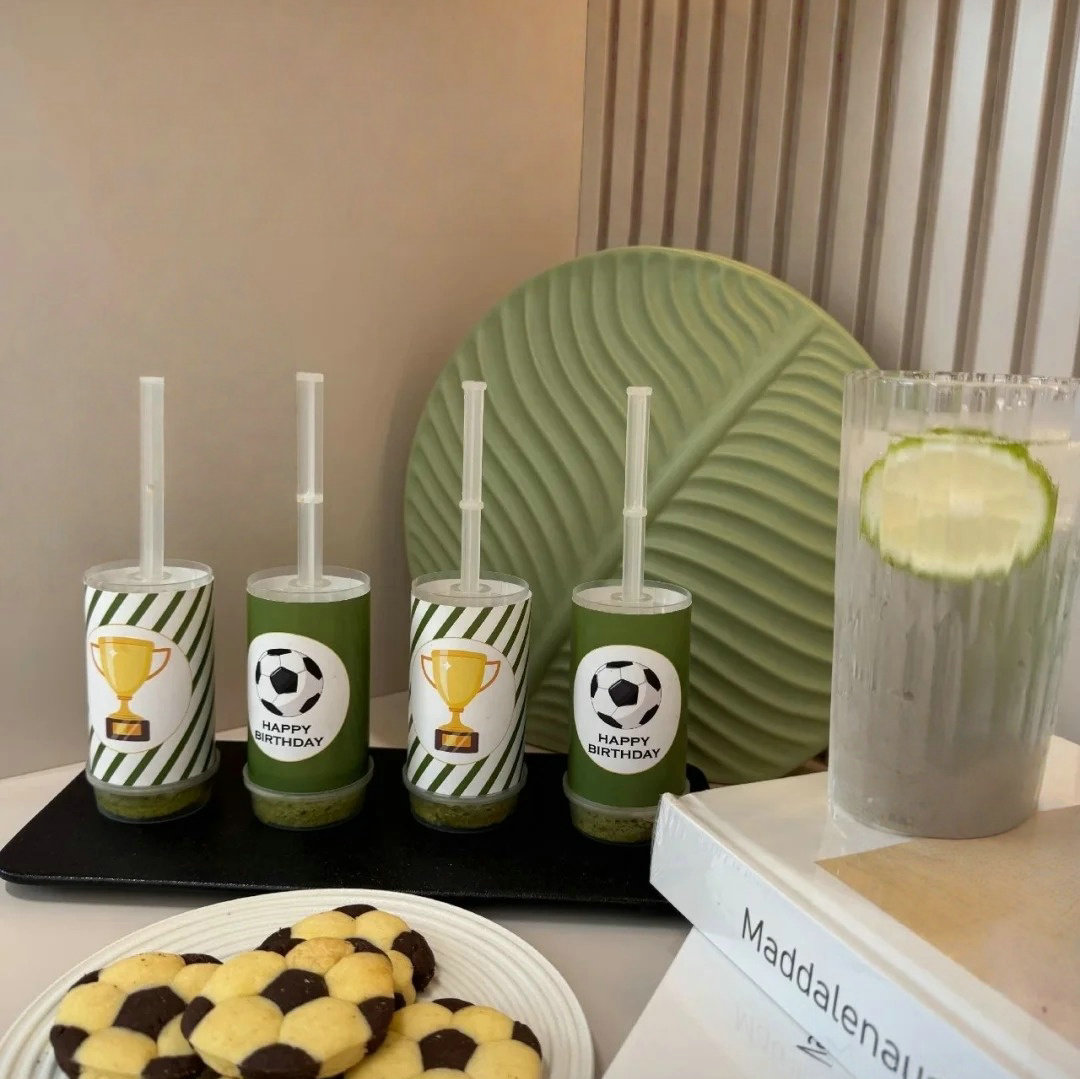 世界杯茶歇甜品台插件烘焙贴纸
