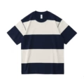 Beige Blue Stripes