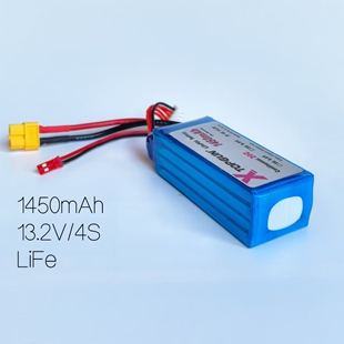 TOPGUN磷酸铁锂电池4S 13.2V 20C 1450mAh模型电池LiFePO4