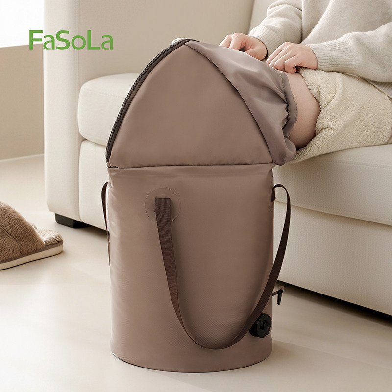 日本FaSoLa泡脚桶过膝加厚足浴桶加热保温养生神器宿舍洗脚桶通用,家庭/个人清洁工具,足浴盆/足浴桶,淘宝优惠券,粉丝福利购,淘宝优惠卷