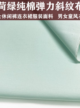 风衣西服蓝绿色抗皱聚酯纤维布料
