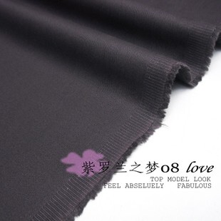 J-511秋冬纯色纯棉布料服装面料咖啡驼色纱卡弹力休闲裤料风衣料