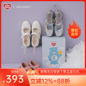 休闲玛丽珍鞋 台湾代购 Carebears爱心熊运动阿甘鞋 Grace gift