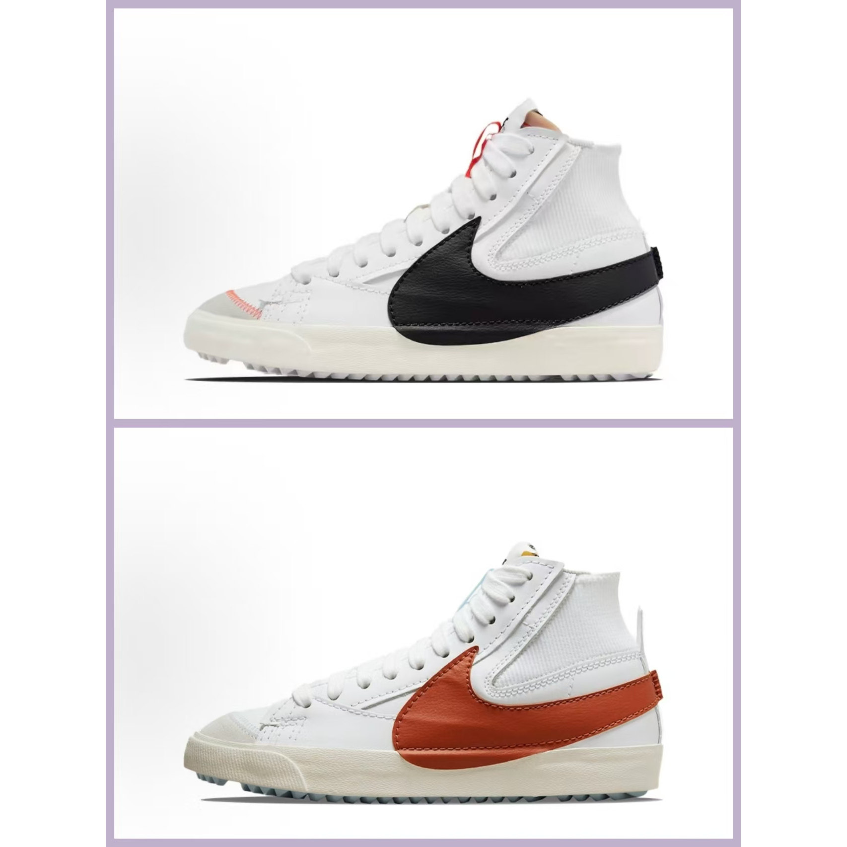 Nike耐克男女通用Blazer高帮系带板鞋vintage运动鞋