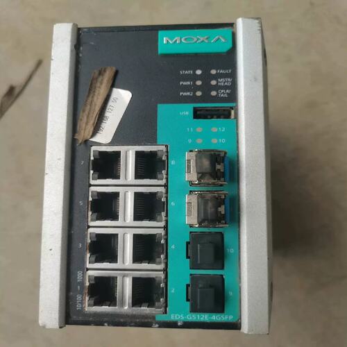 议价moxa 交换机 EDS-G512E-4GSFP-议价