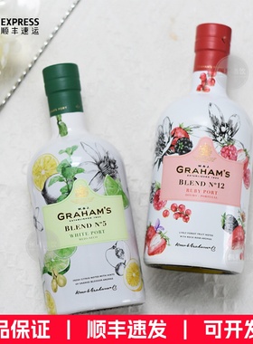 波特名庄格兰姆Blend12号红波特酒调酒Graham's Port加强酒