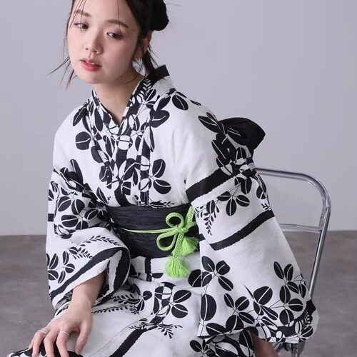 日单浴衣日本传统款和服棉麻女