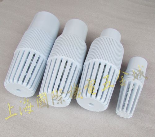 公元PVC底阀20-63mm 一寸 底阀 止回 底阀32水泵底阀管材管件促销