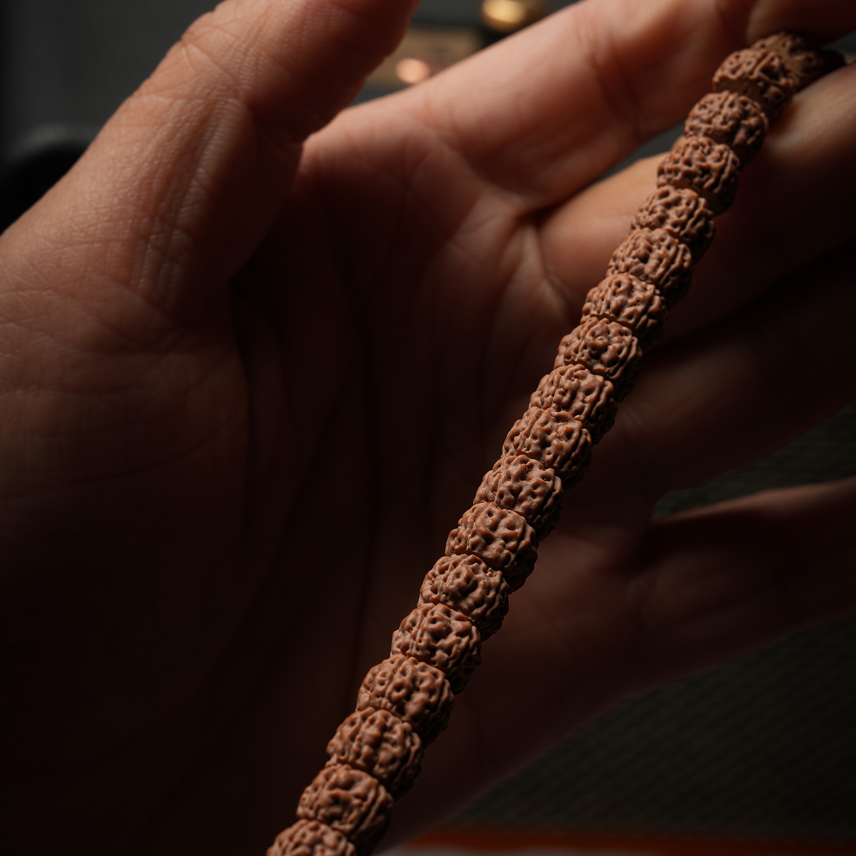 珠玩大师火焰盘龙小金刚菩提文玩手串