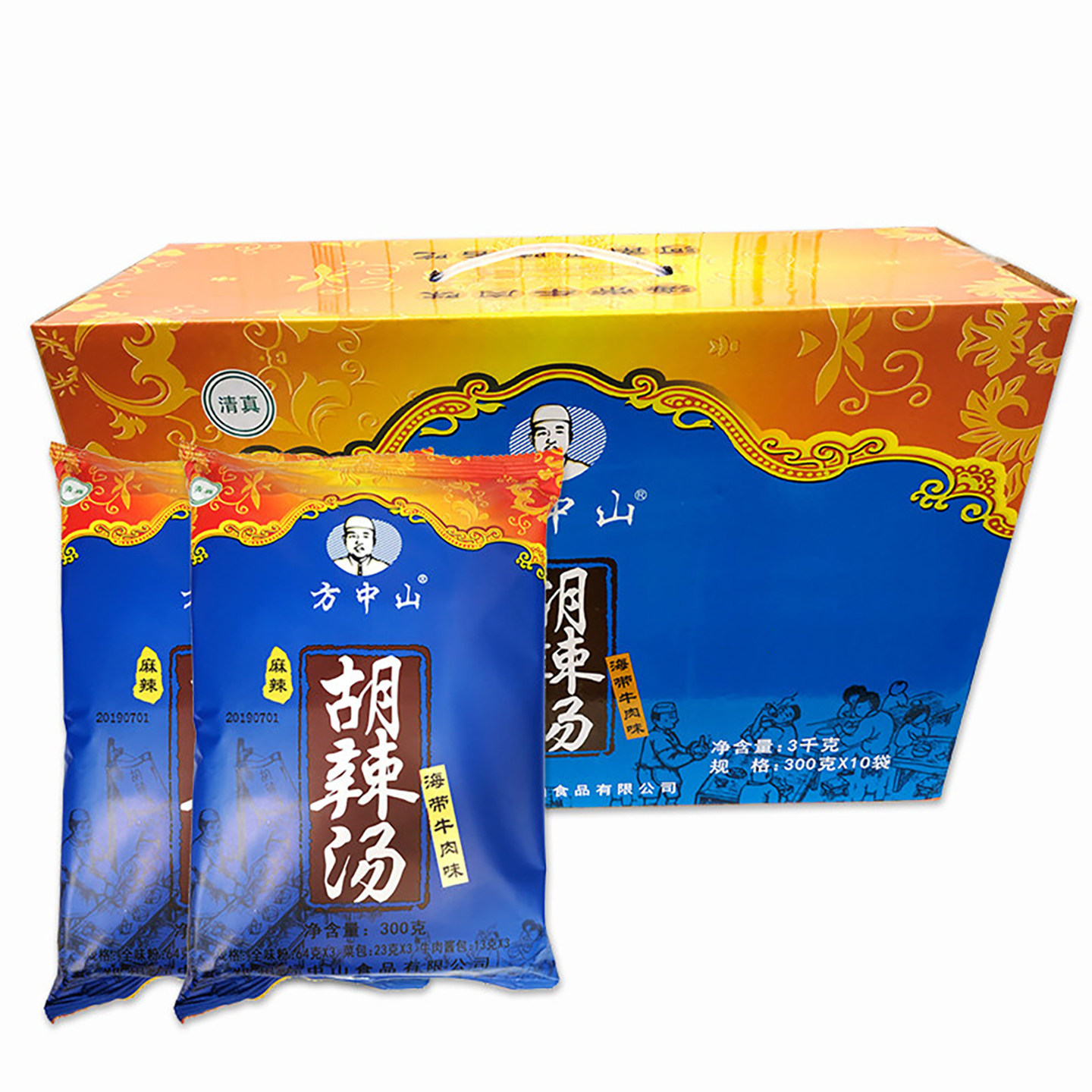 逍遥镇胡辣汤方中山胡辣汤料海带牛肉味3000克整箱10袋健康快餐,粮油调味/速食/干货/烘焙,速食汤,淘宝优惠券,粉丝福利购,淘宝优惠卷