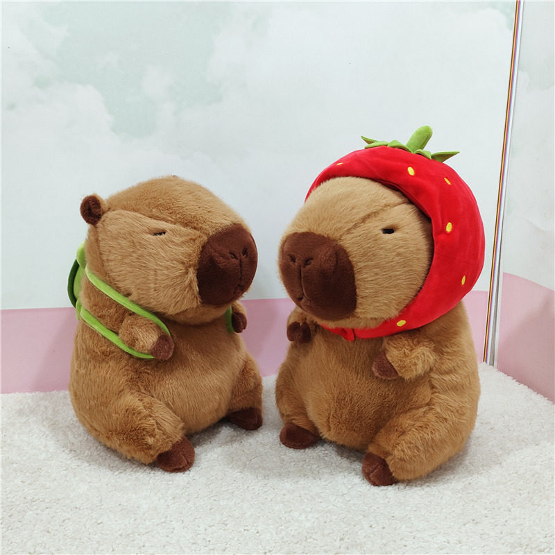 鼻涕熊美拉德水豚毛绒玩具