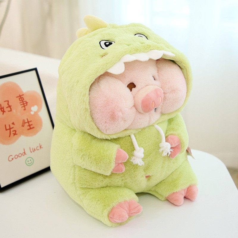 肉肉香猪带帽款毛绒玩具可爱小猪公仔抱着睡儿童玩偶娃娃节日礼物,玩具/童车/益智/积木/模型,毛绒/玩偶/公仔/布艺类玩具,淘宝优惠券,粉丝福利购,淘宝优惠卷