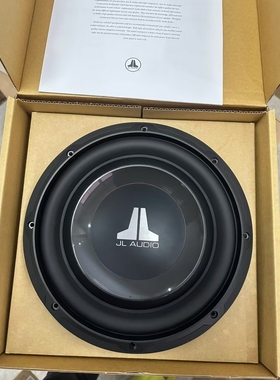 捷力10W1v3-4无源低音炮郑州汽车音响改装十寸低音无损正品99新