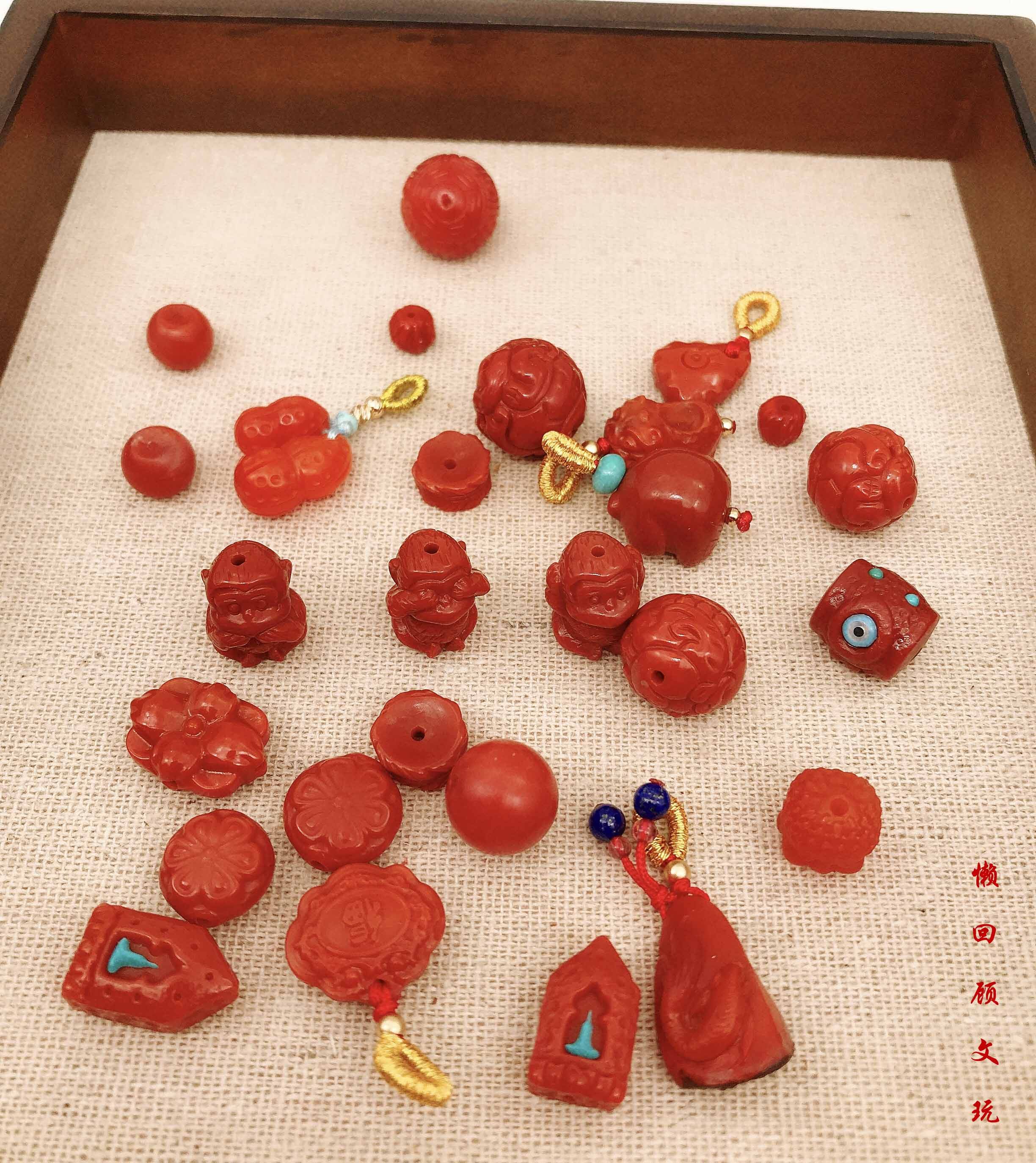 保山南红吊坠配珠提溜满肉花生羽毛貔貅苹果百香籽回纹悟道三不猴,饰品/流行首饰/时尚饰品新,颈饰,淘宝优惠券,粉丝福利购,淘宝优惠卷