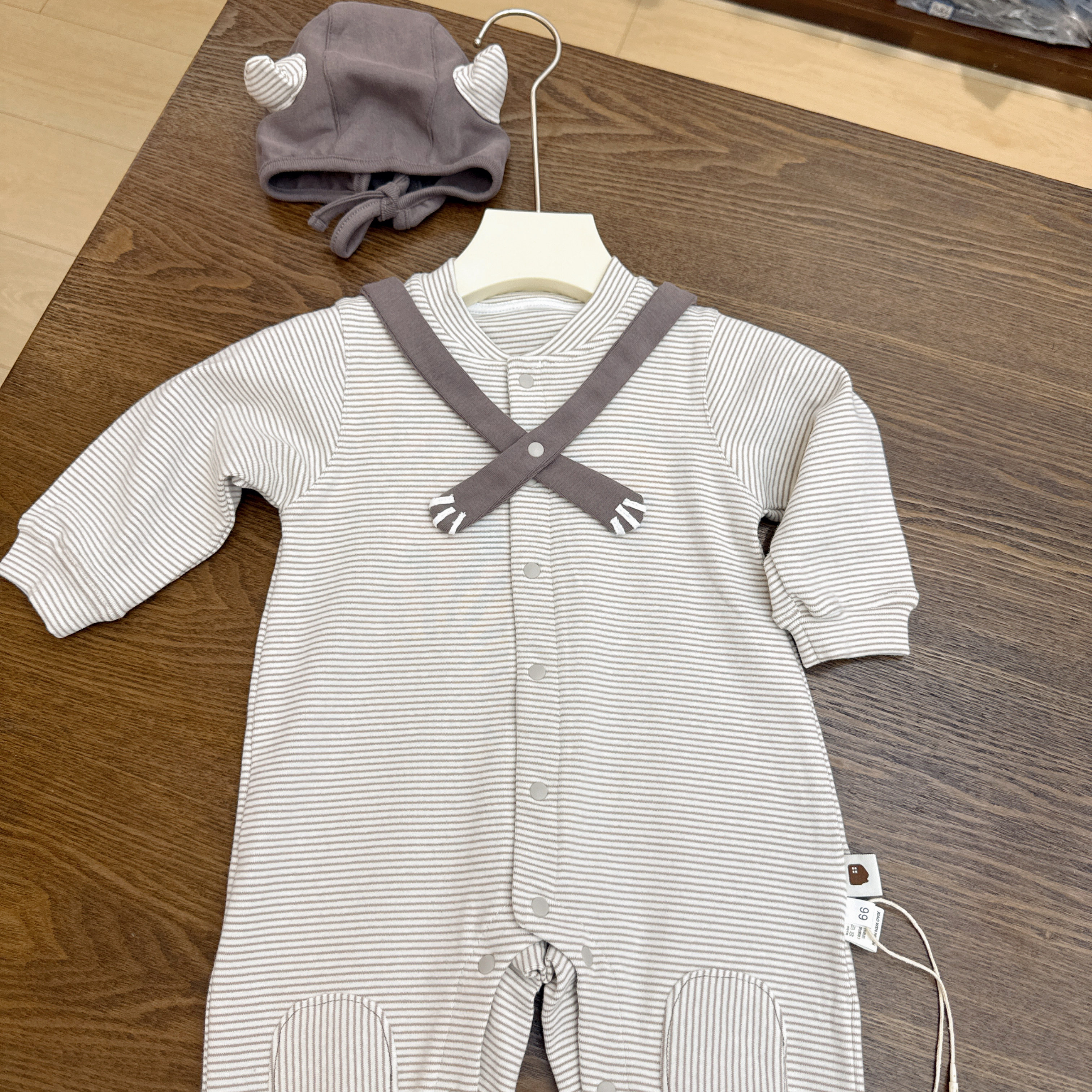 小温暖正品秋款婴儿连体衣春秋款纯棉宝宝哈衣爬服