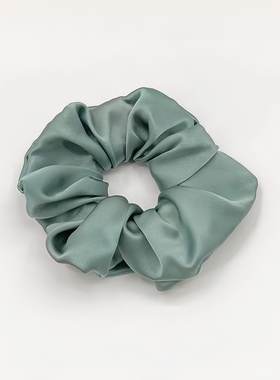 包邮slip同款6cm宽加长真丝大肠发圈100%桑蚕丝真丝头饰大发圈