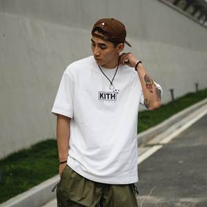 代购 KITH Midnight Snack TEE甜品店限定冰激凌BOX男短袖T恤女