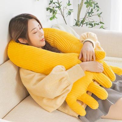 搞怪男友手臂抱枕毛绒公仔