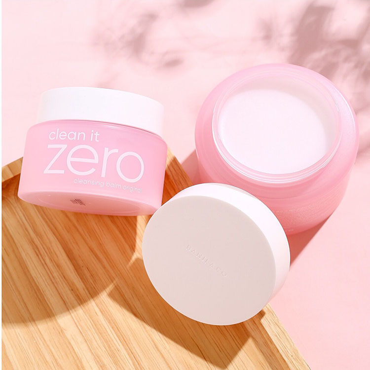 韩国芭妮兰zero致柔粉色温和卸妆膏100ml清爽深层清洁
