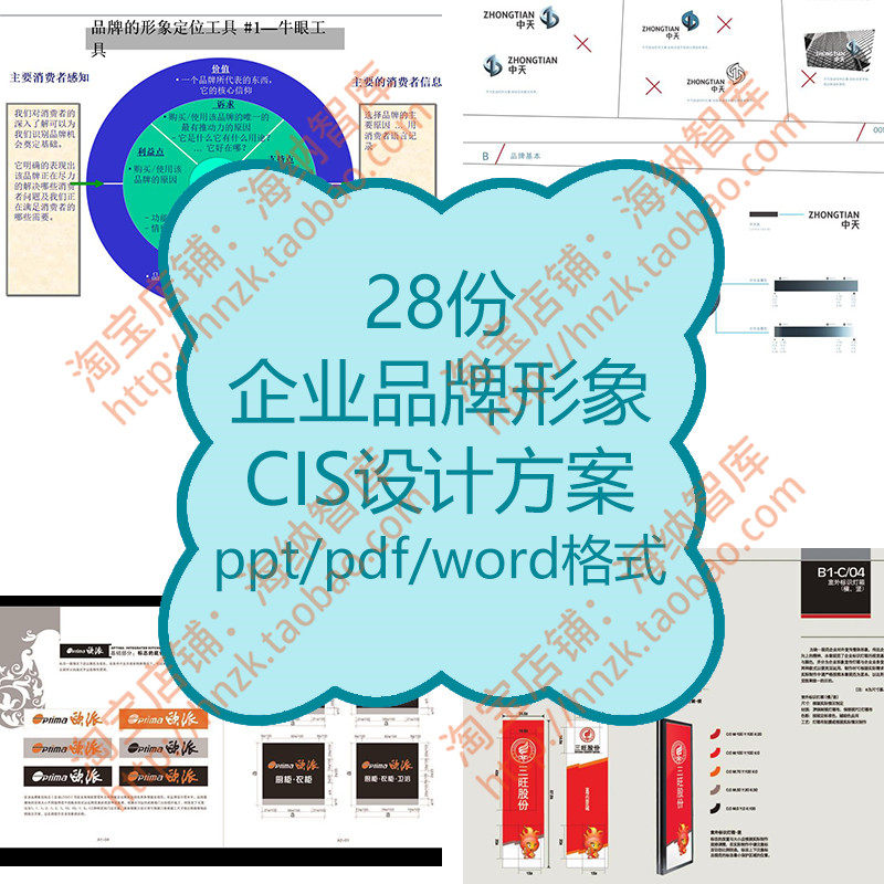 企业品牌形象cis设计方案规范手册店铺标准视觉识别系统管理策划