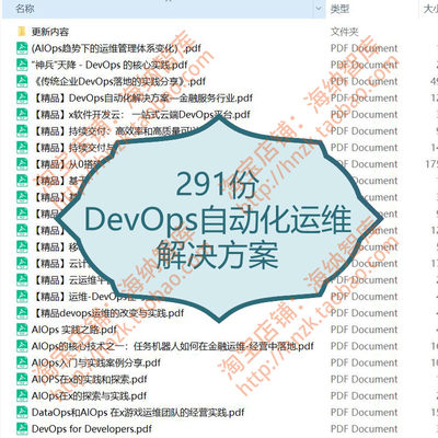 DevOps自动化运维解决方案微服务k8s分布式持续交付实践云原生