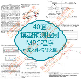 模型预测控制MPC程序神经网络文档非线性车辆汽车避障优化卡尔曼