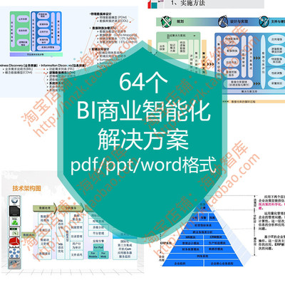 BI商业智能化整体解决方案用友微软实施方法项目计划案例分析系统